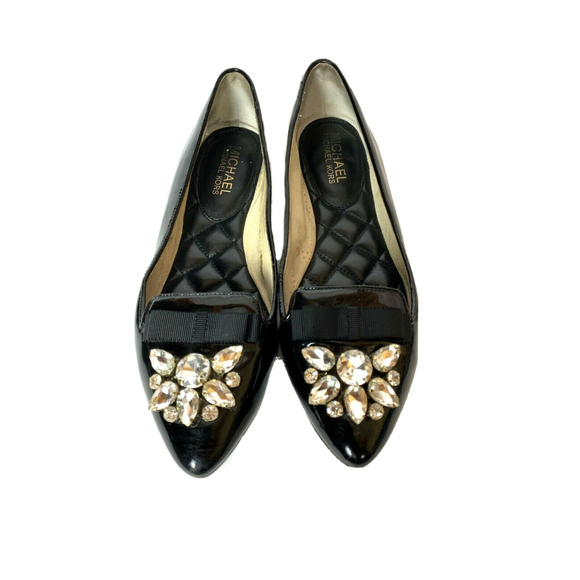 Michael Kors Felicity Flat Shoe in Black Size 7 - Picture 3 of 12